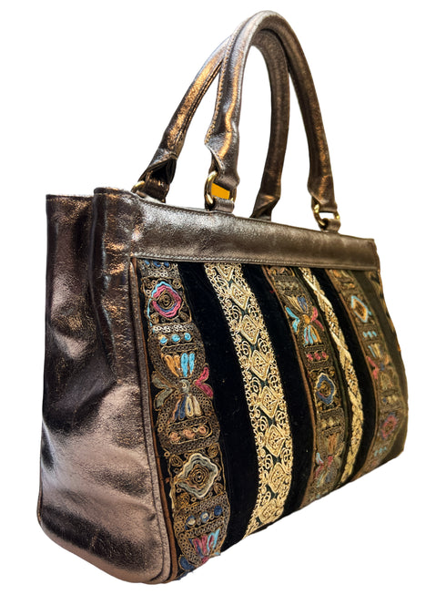 Poseta piele și dantela 3674