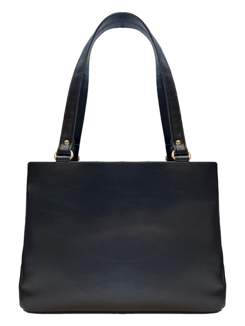 Poseta piele si catifea brodata R-2786