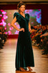 Rochie catifea V517