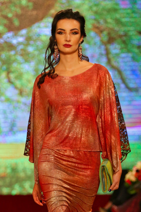 Bluza jerse pictata manual V523