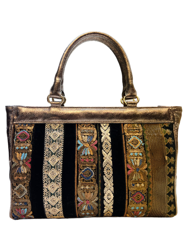 Poseta piele și dantela 3674