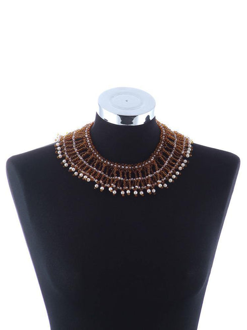 Colier margele sticla Liza Panait Liza Panait Online Boutique