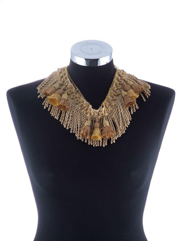 Colier lucrat manual  Liza Panait Liza Panait Online Boutique