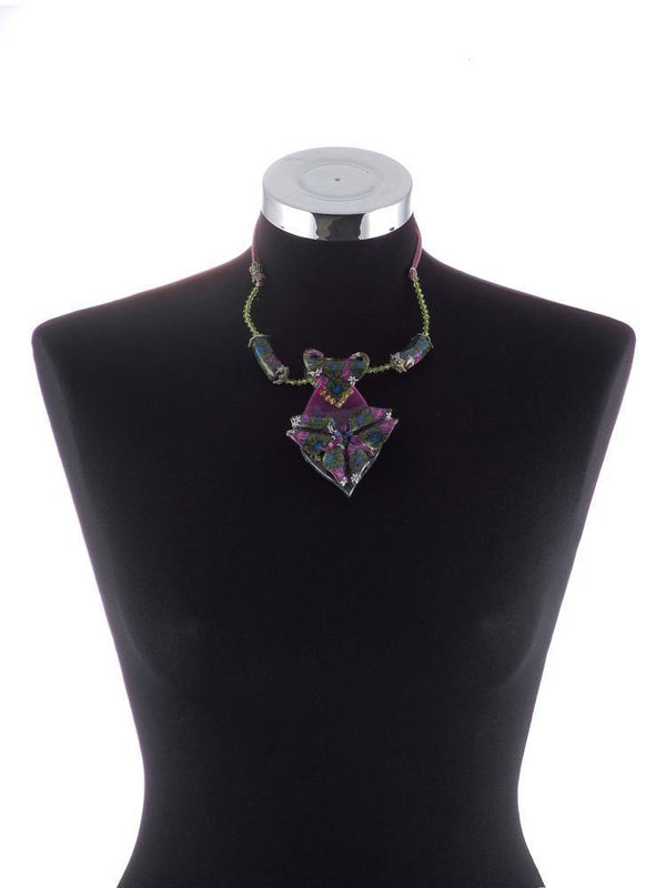 Colier lucrat manual  Liza Panait Liza Panait Online Boutique