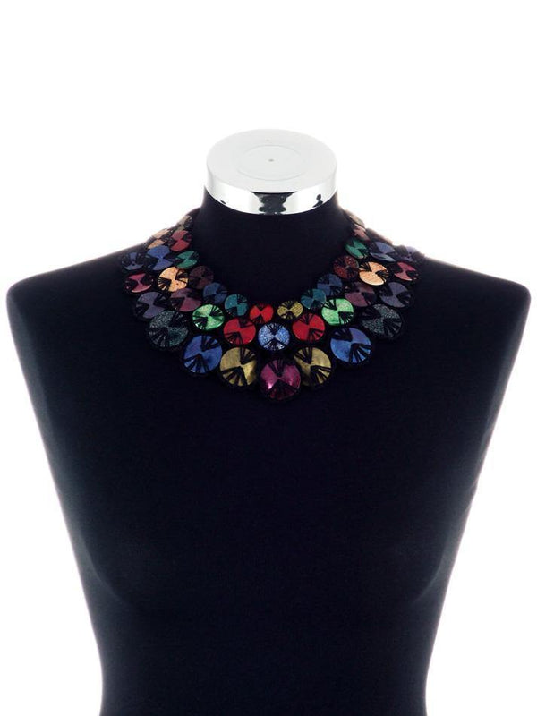 Colier lucrat manual  Liza Panait Liza Panait Online Boutique