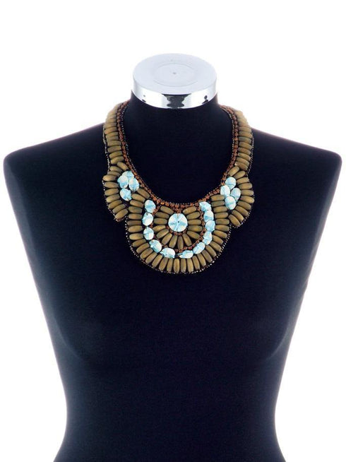 Colier lucrat manual Liza Panait Liza Panait Online Boutique