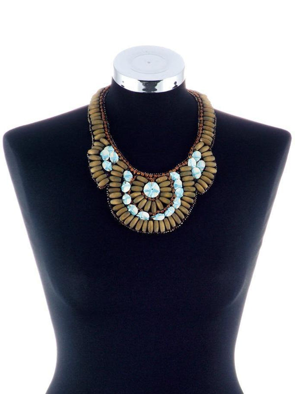 Colier lucrat manual  Liza Panait Liza Panait Online Boutique