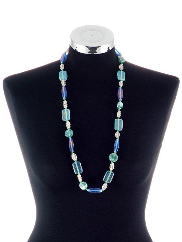 Colier margele lucrat manual Liza Panait Liza Panait Online Boutique