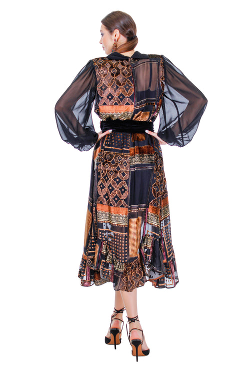 Rochie catifea MT-128