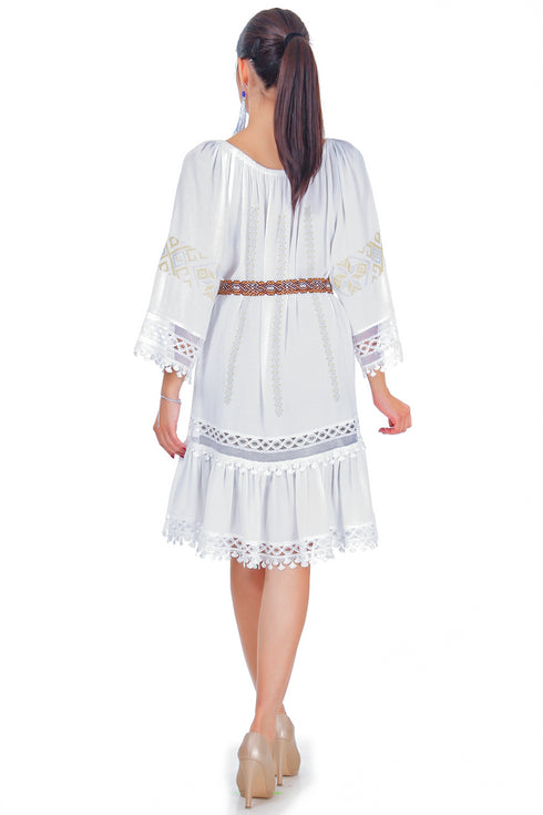 Rochie vascoza cu broderie freeshipping - Liza Panait Online Boutique