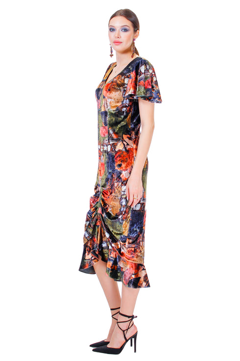 Rochie catifea MT-103