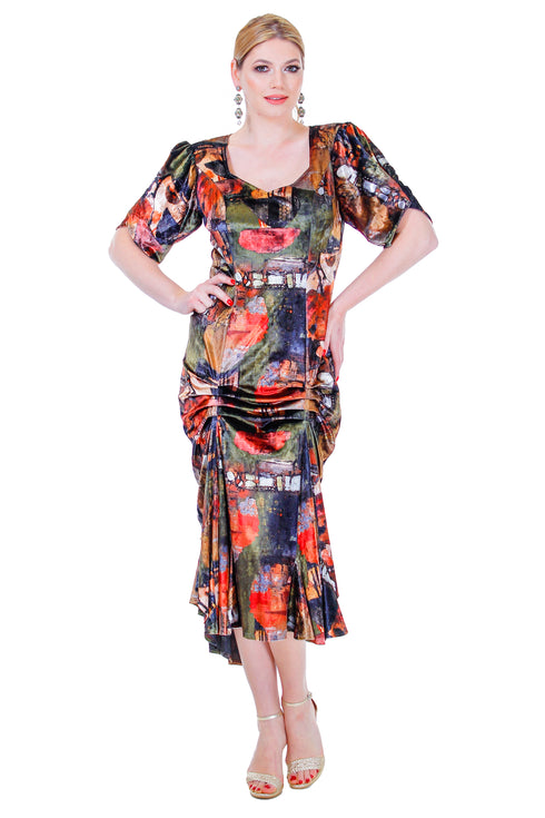 Rochie catifea MT-105