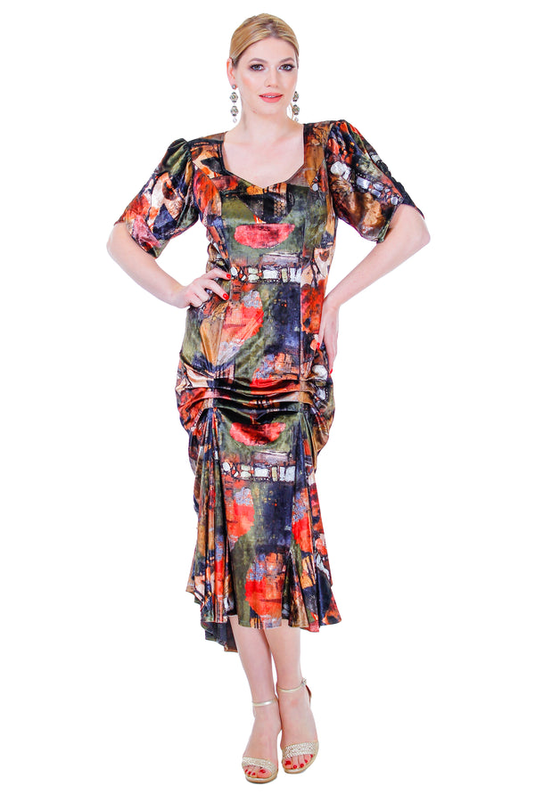 Rochie catifea MT-105