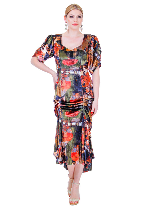 Rochie catifea MT-105