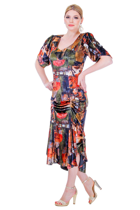 Rochie catifea MT-105