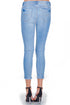 Pantaloni denim cu broderie freeshipping - Liza Panait Online Boutique