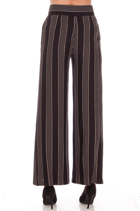 Pantalon negru vascoza P-10