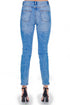 Pantaloni denim cu broderie freeshipping - Liza Panait Online Boutique