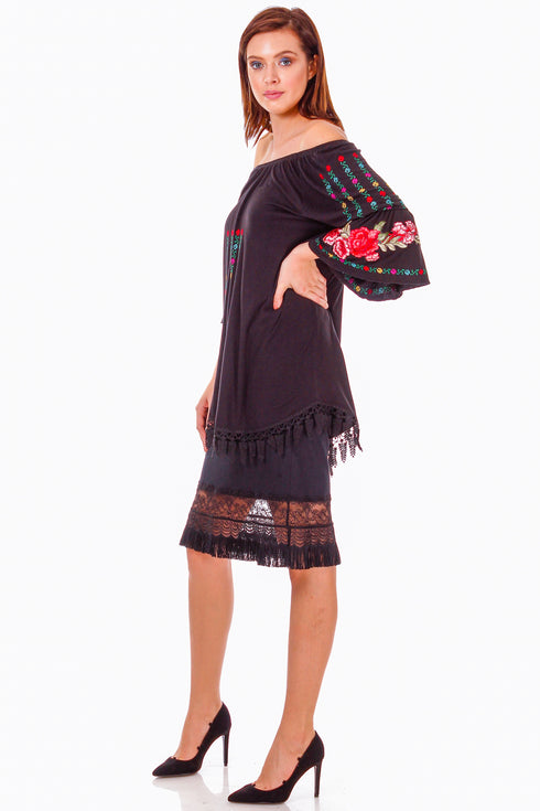 Compleu vascoza cu broderie P-85