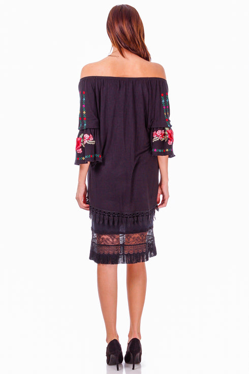 Compleu vascoza cu broderie P-85