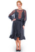 Rochie voal de matase ID-6