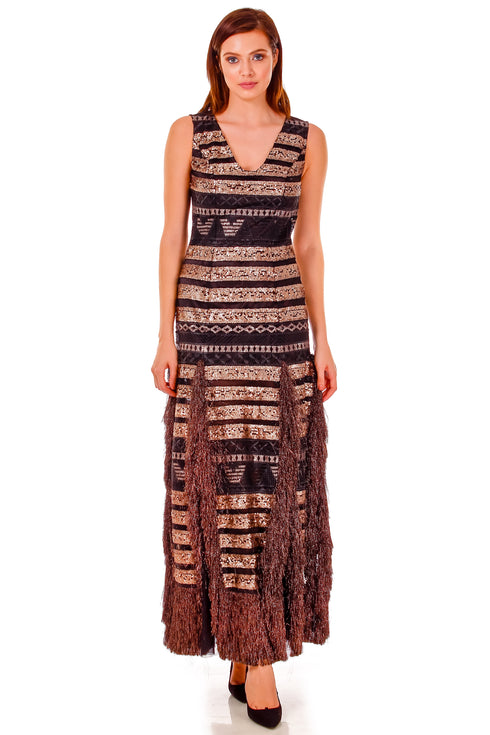 Rochie tul cu broderie P-27