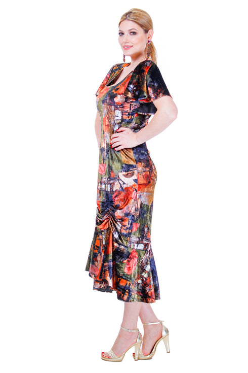Rochie catifea MT-158
