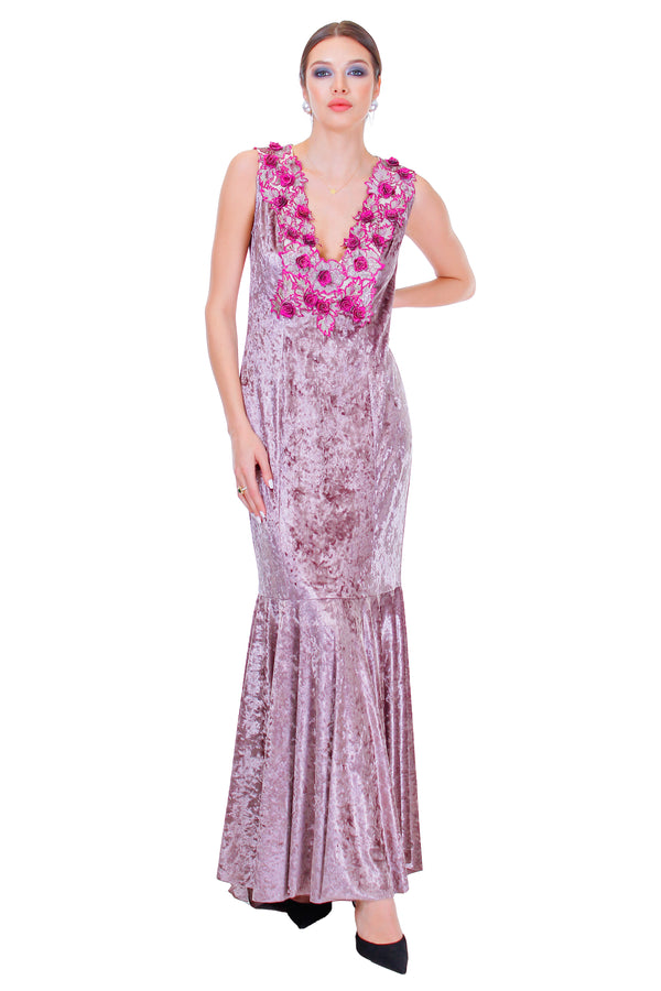 Rochie catifea MT-172