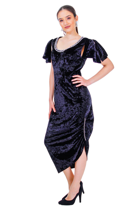 Rochie catifea MT-177