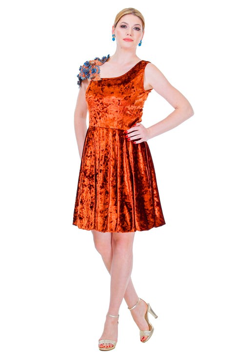 Rochie catifea MT-126