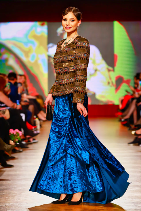 Sacou dantela multicolor RM-48