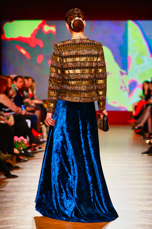 Sacou dantela multicolor RM-48