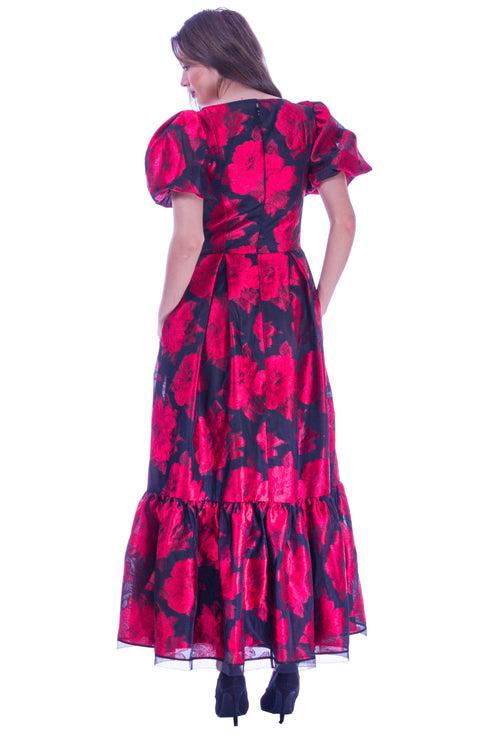 Rochie voal imprimat I-3