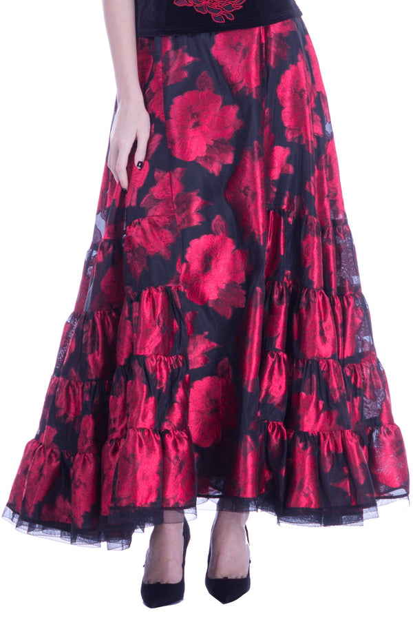 Fusta voal imprimat I-201