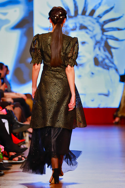 Fusta tul cu buline RM-66