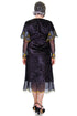 Rochie unicat din catifea cu broderie Liza Panait Liza Panait Online Boutique