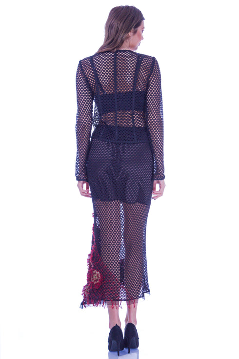 Bluza plasa neagra I-19