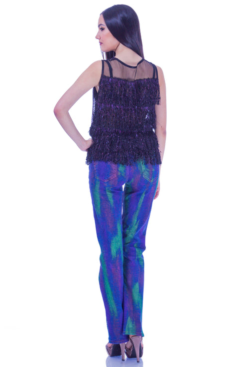 Bluza plasa pictata manual I-21