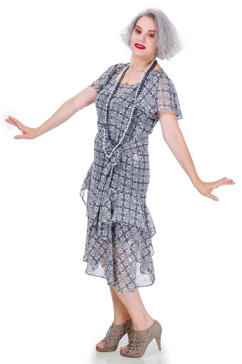 Rochie din voal Liza Panait Liza Panait Online Boutique