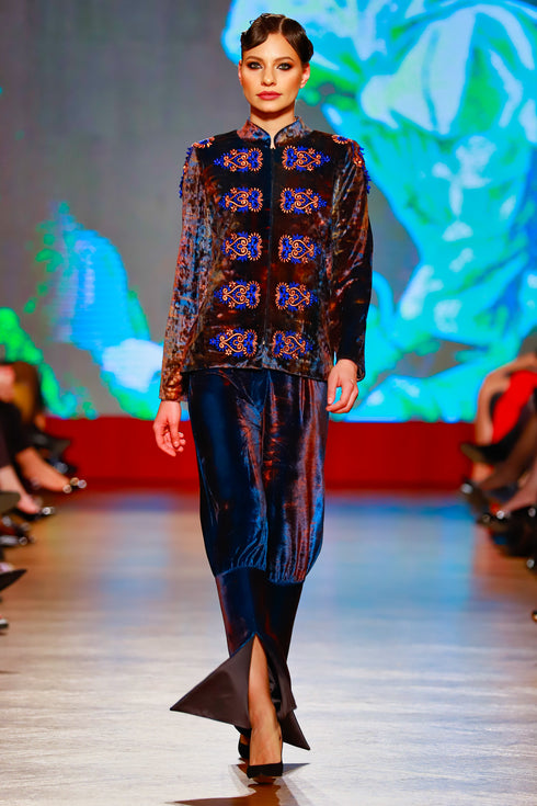 Pantaloni catifea degrade RM-84