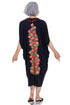Rochie jerse cu pictura Liza Panait Liza Panait Online Boutique