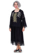 Rochie vascoza cu broderie Liza Panait Liza Panait Online Boutique