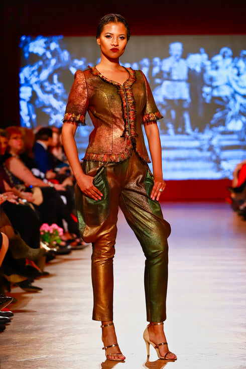 Pantaloni piele ecologica RM-78