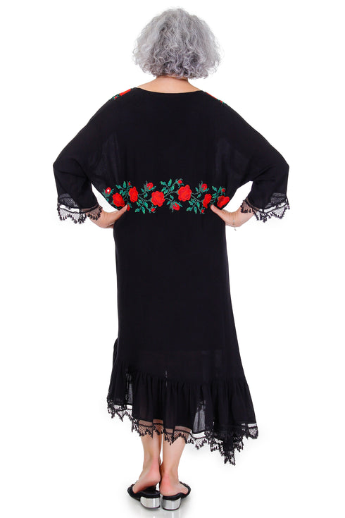 Rochie vascoza cu broderie Liza Panait Liza Panait Online Boutique