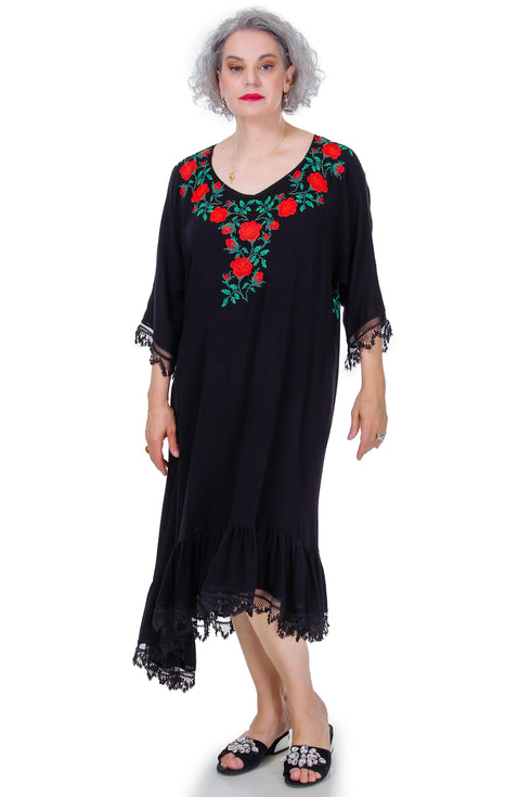 Rochie vascoza cu broderie Liza Panait Liza Panait Online Boutique
