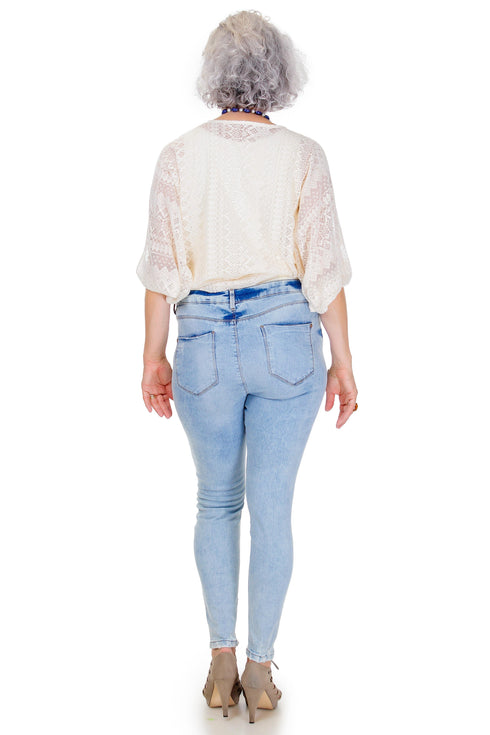 Bluza dantela bej Liza Panait Liza Panait Online Boutique