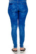 Pantalon denim cu broderie Liza Panait Liza Panait Online Boutique