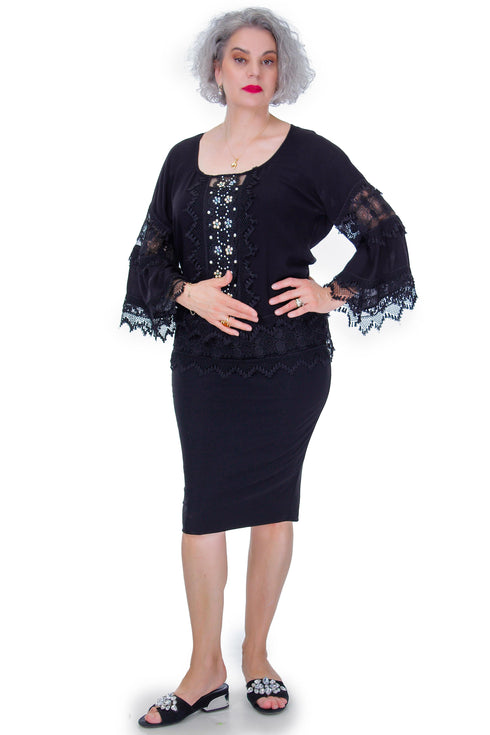 Bluza vascoza cu perle Liza Panait Liza Panait Online Boutique