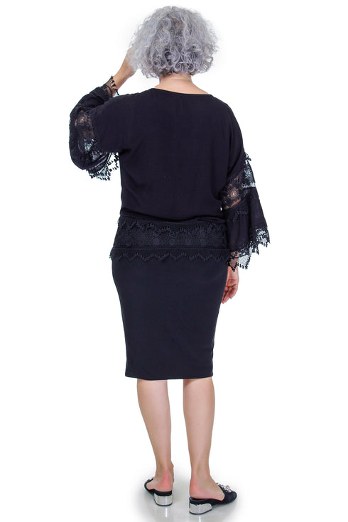 Bluza vascoza cu perle Liza Panait Liza Panait Online Boutique