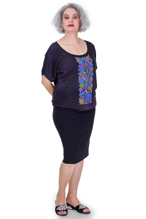 Bluza jerse pictata Liza Panait Liza Panait Online Boutique